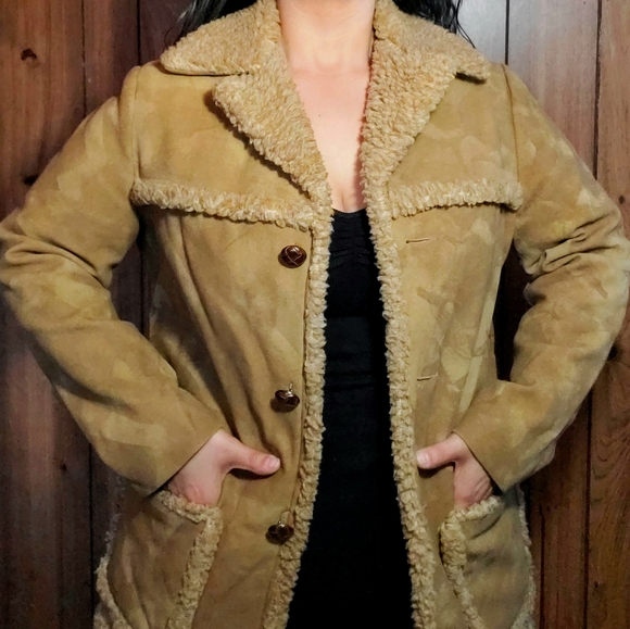 Vintage 70s style coat - Picture 3 of 11